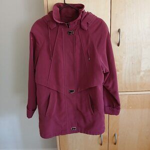 Feet Street Bordeaux Winter Women Coat size S